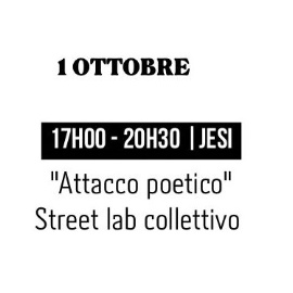 Attacco poetico | Street Lab collettivo