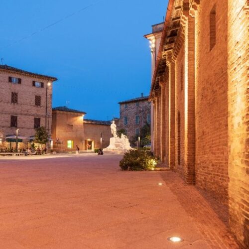 3 foto compressa piazza g.b. Pergolesi
